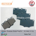 brake pad (OE NO.04465-35100) used for TOYOTA HILUX Pickup (_N_)2.0 4x4